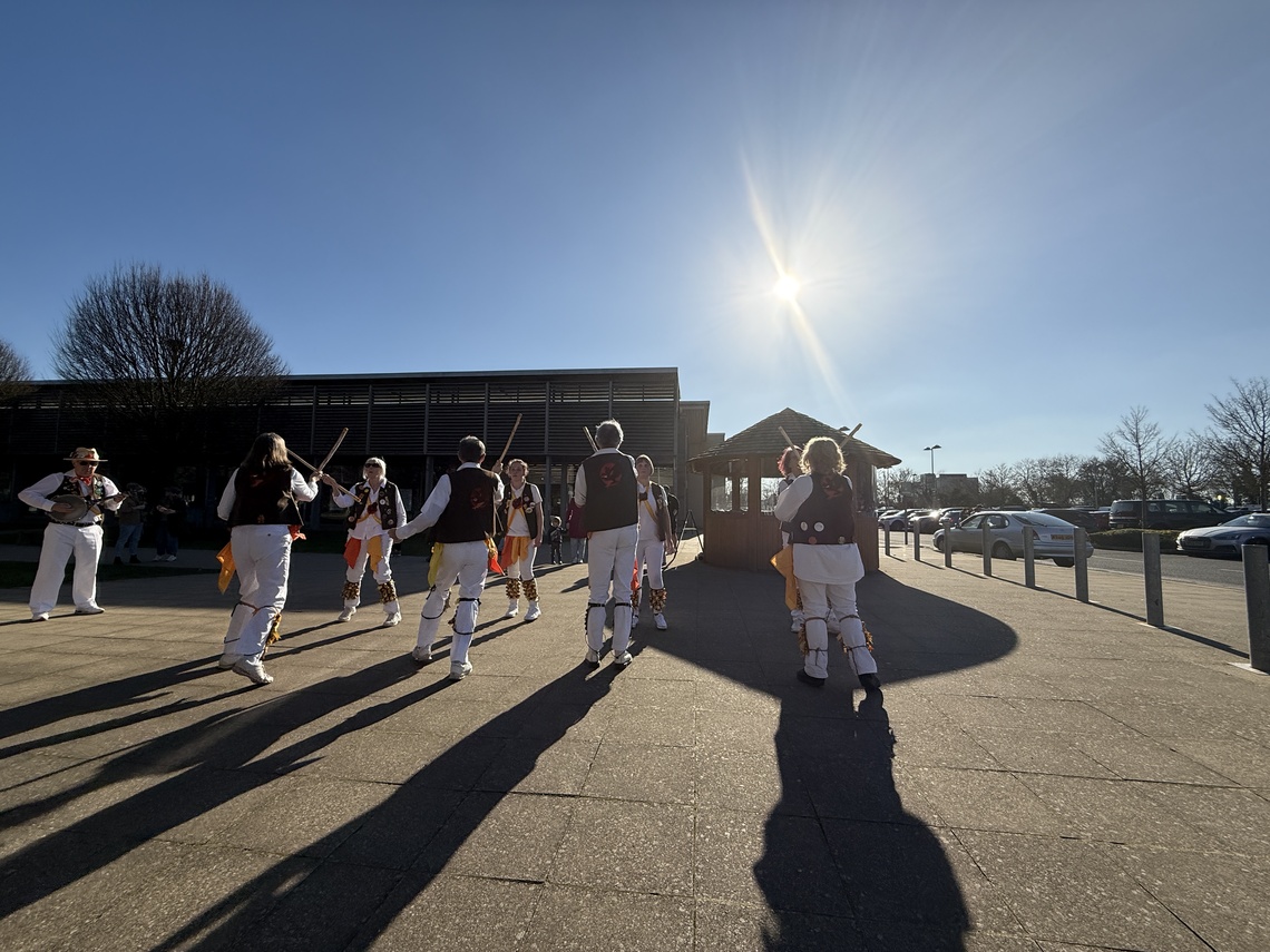 Bicester Garden Centre dancing 02 2025