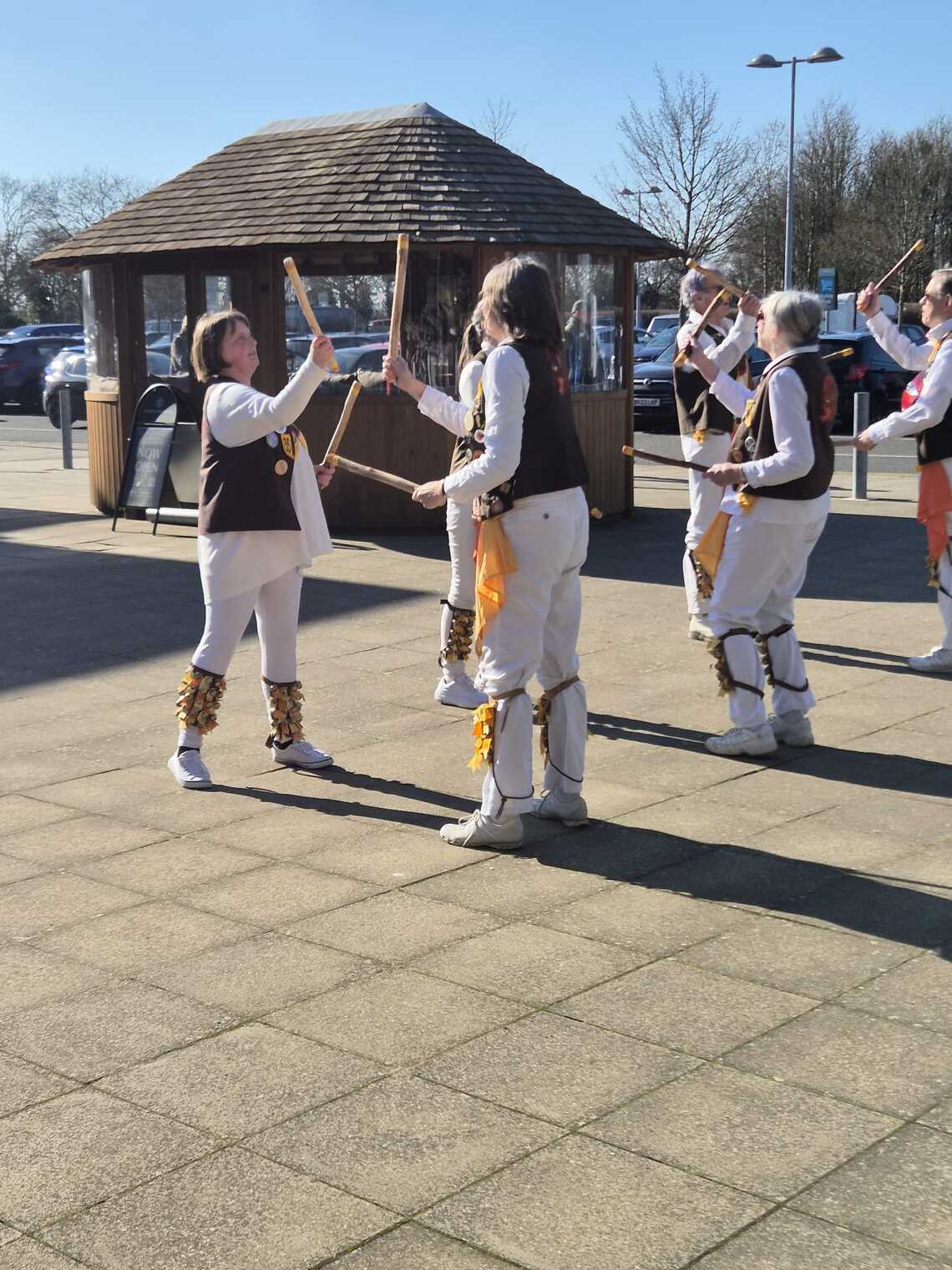 Bicester Garden Centre dancing 05 2025