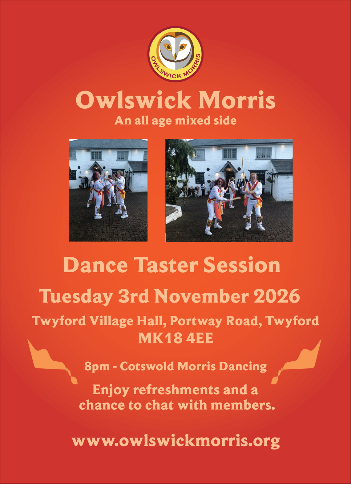 Owlswick Recruitment Poster 2026