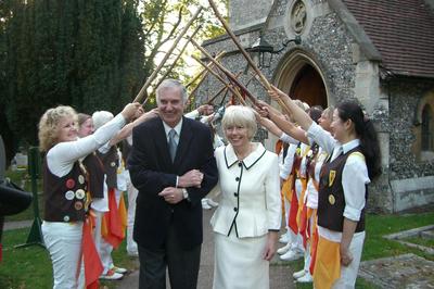 Guard of Honour (sorry about the sore arms!)