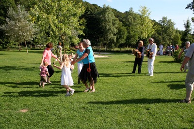 Impromptu dance session