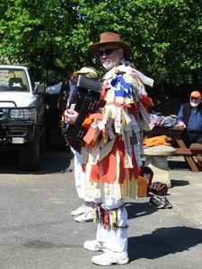 Steve's coat of many colours...