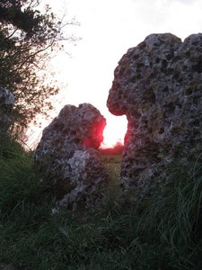 Sunrise at The Rollright Stones, Sunday 1st May 2011