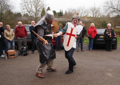 St George and Bold Slasher fight